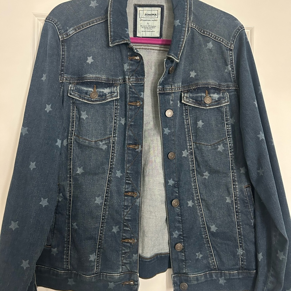 Sonoma Blue Star Denim Jacket